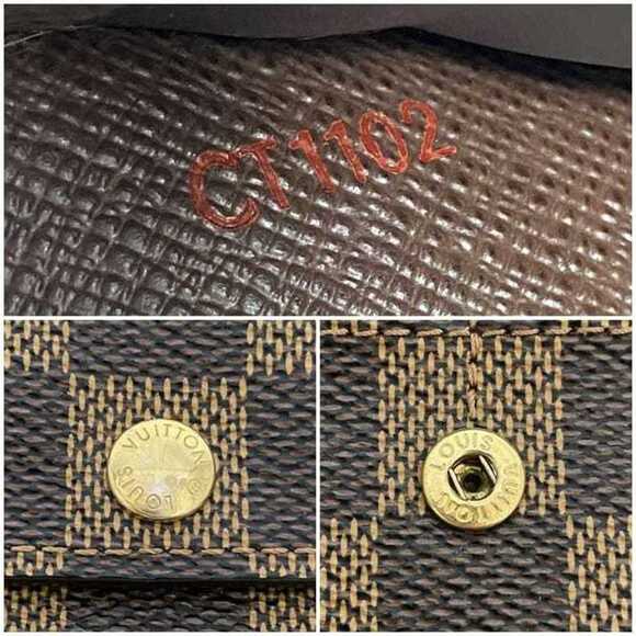 LOUIS VUITTON Brown Damier Wallet - Picture 11 of 11